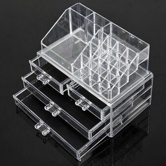 Make up- en lipstick organizer 