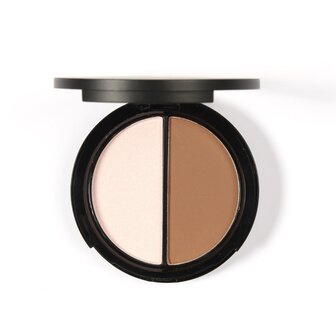 Two-Color Sugar box Highlighter NAKED Powder 
