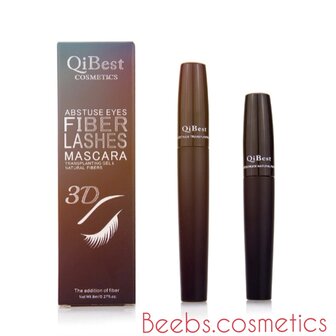 QiBest Fiber lashes double mascara